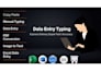 do accurate data entry, typing, copy paste, PDF to word